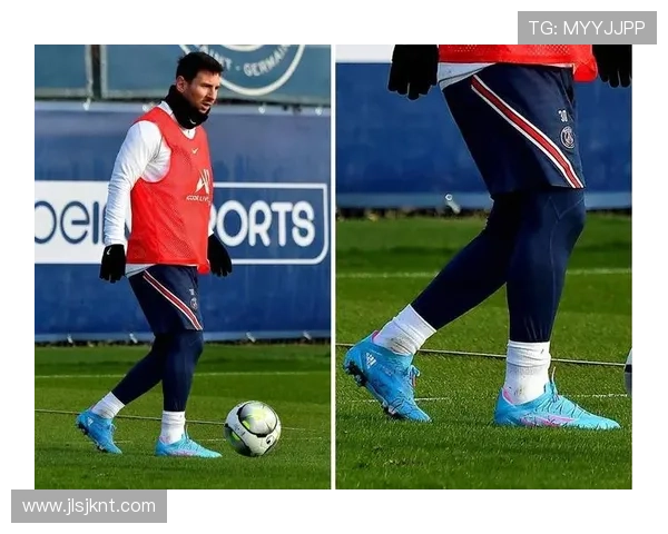 球星绿色足球鞋上脚效果展示引领时尚潮流运动风尚